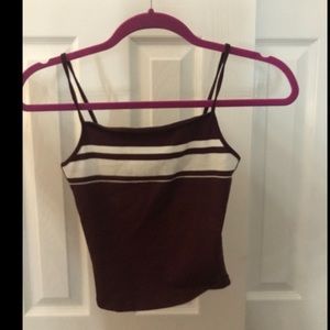 Tank With White Stripes
